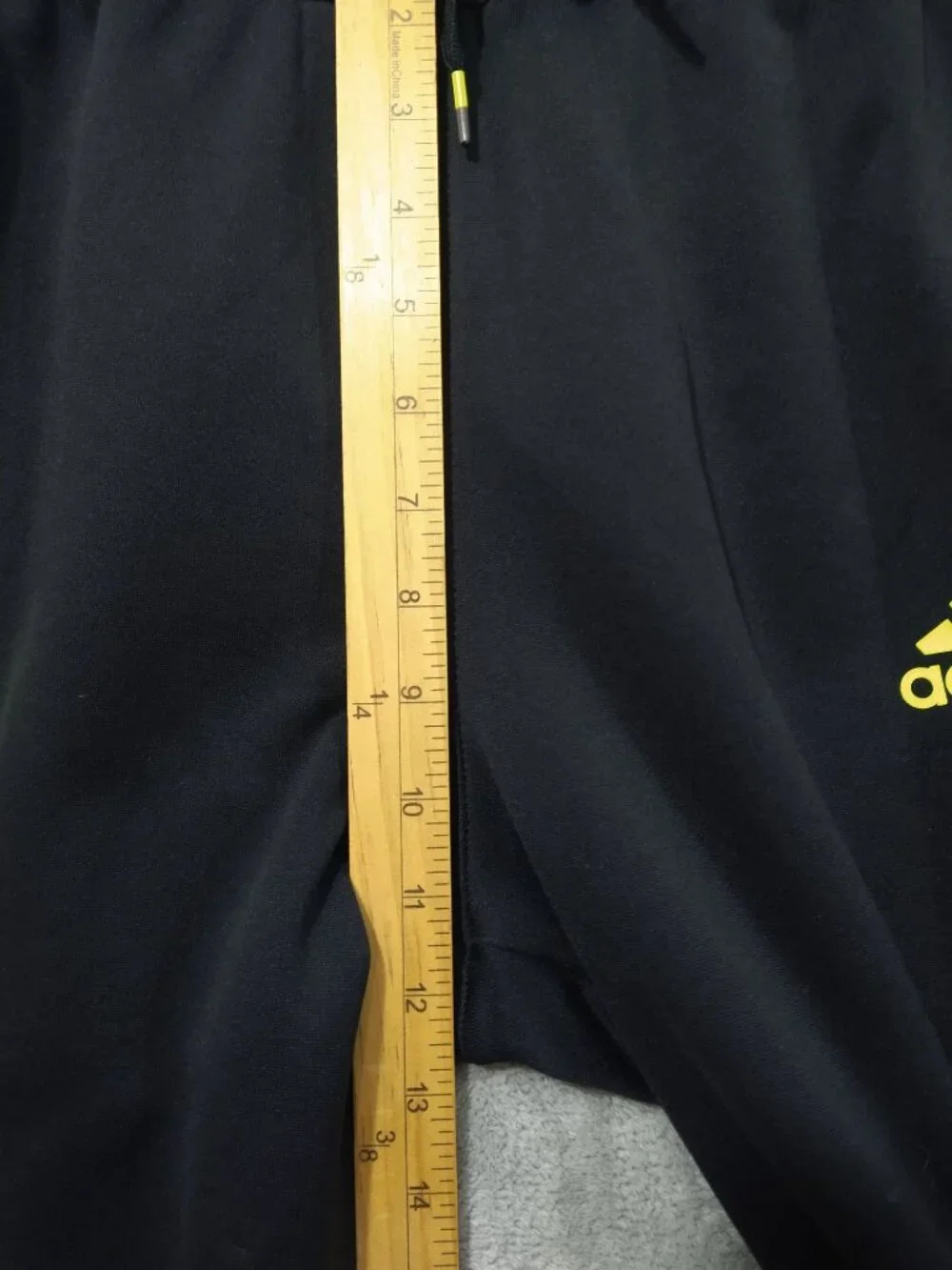 Adidas Sweatpants Mens Small Black Chelsea Football Club Three Stripe Joggers